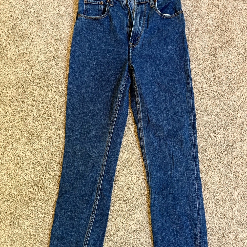 Abercrombie & Fitch Dark Blue Skinny Jeans